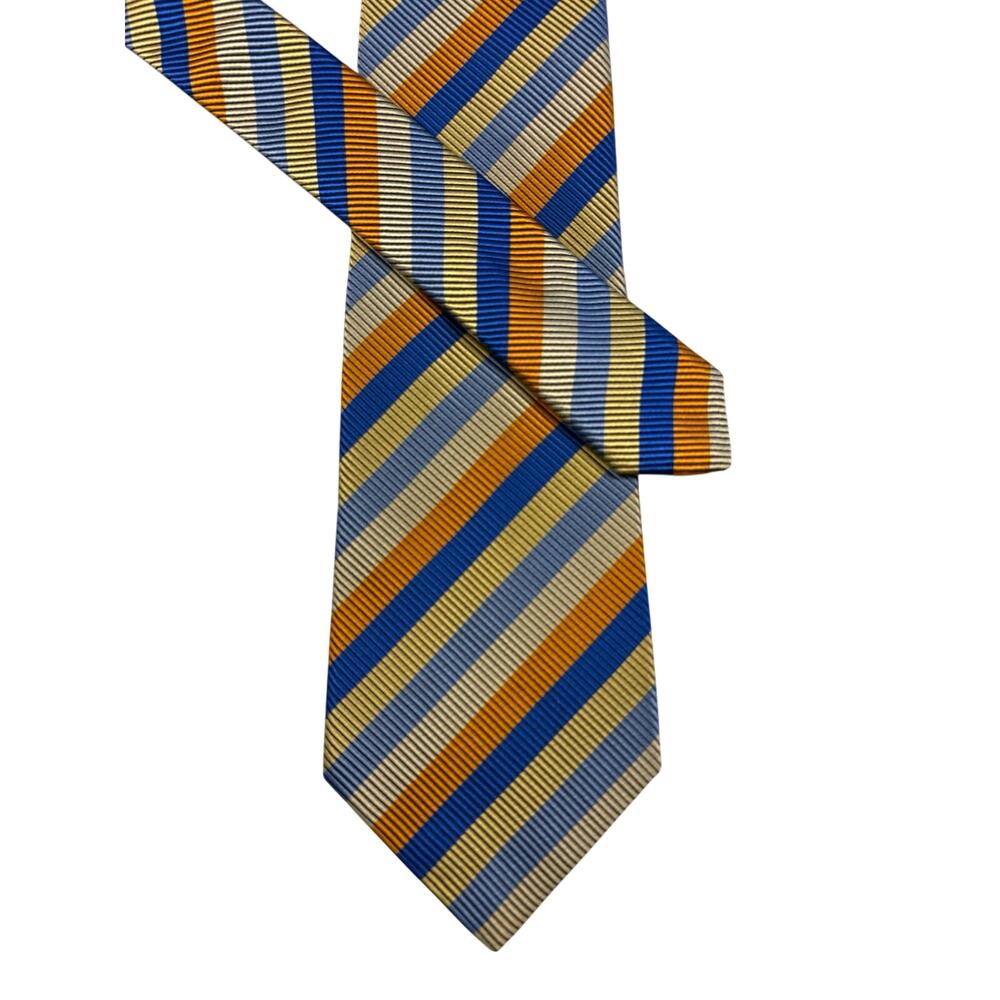 Charles Tyrwhitt Striped Tie 100% Silk Made in Italy